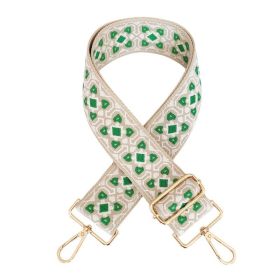 Embroidered Canvas Bag Shoulder Strap Accessories Replacement Strap (Option: 10color-5cm x135cm)